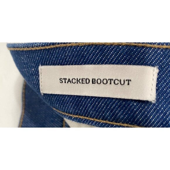 Banana Republic 2024 Stacked Slim Bootcut Jeans Womens 29 Blue Medium Wash - Picture 5 of 12